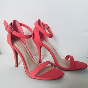 Anne Michelle Coral Sandal Heels
